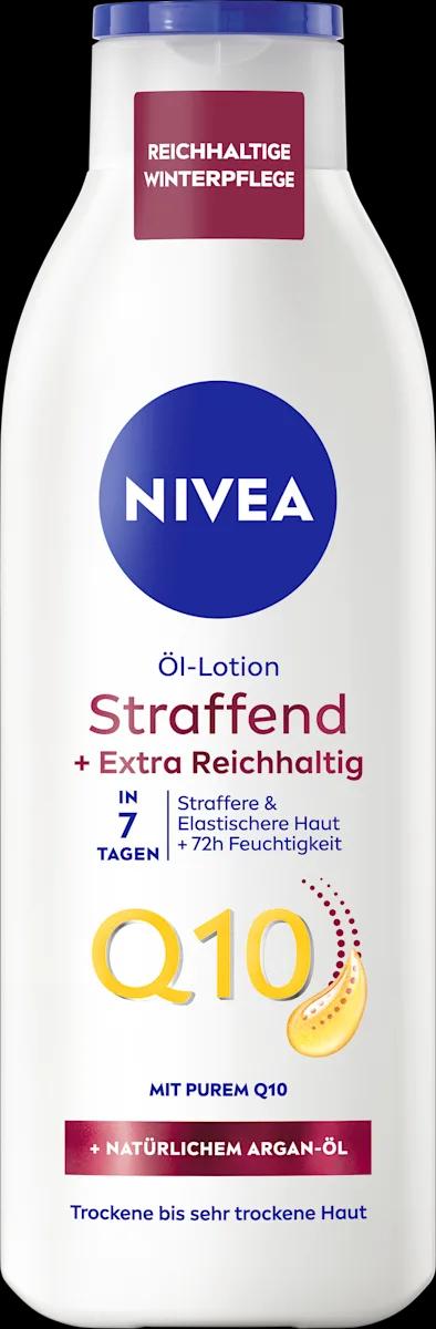 Locion për Trup NIVEA Öl-Lotion Q10 Straffend + Extra Reichhaltig / Q10 / Vaj Argani / Hidratim 48H / 250 ml