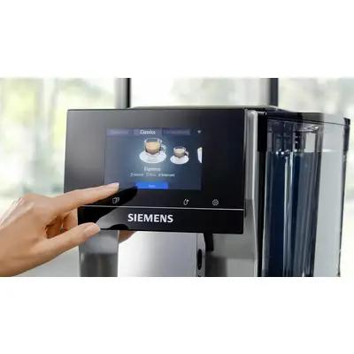 Aparat për kafe Siemens EQ.700 classic TP715D01, Full Automatic, 5" Touchscreen, 1500W, 2.4L, 320g, Wi-Fi, Home Connect - Hiri - 2