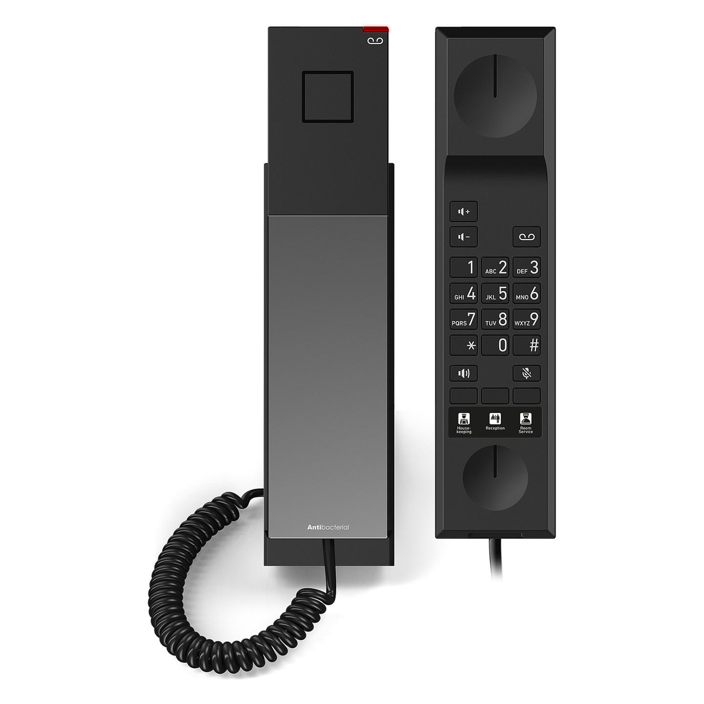 Telefon i Thjeshtë Snom HD300A, analog, me kabllo, RJ11 - Zezë - 3