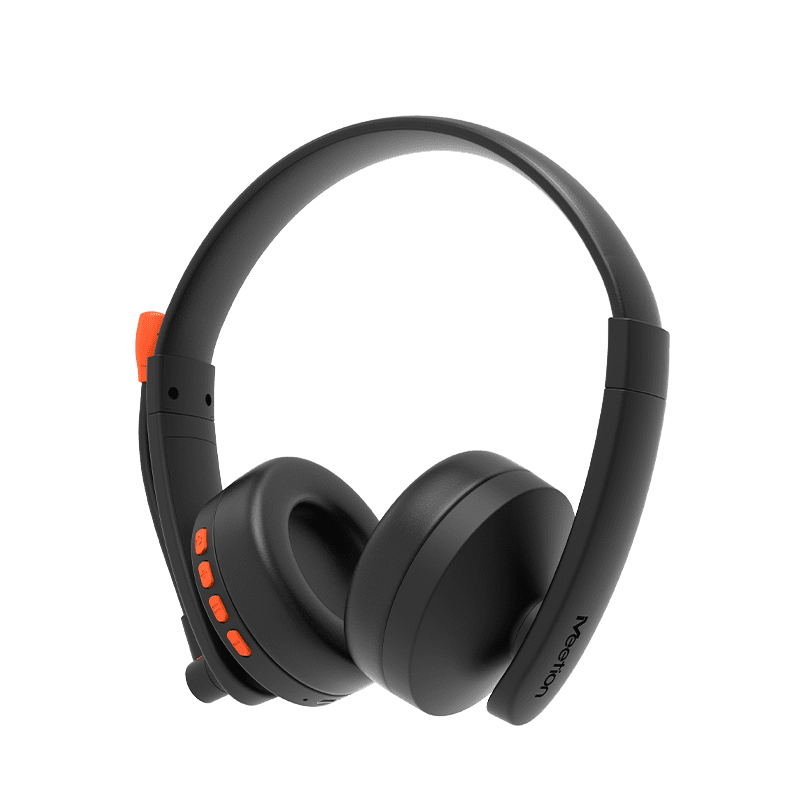 Kufje pa kabllo Meetion BTH003 TELEPHONE Mic / Noise reduction / TYPE-C / Bluetooth 5.1 / e zezë