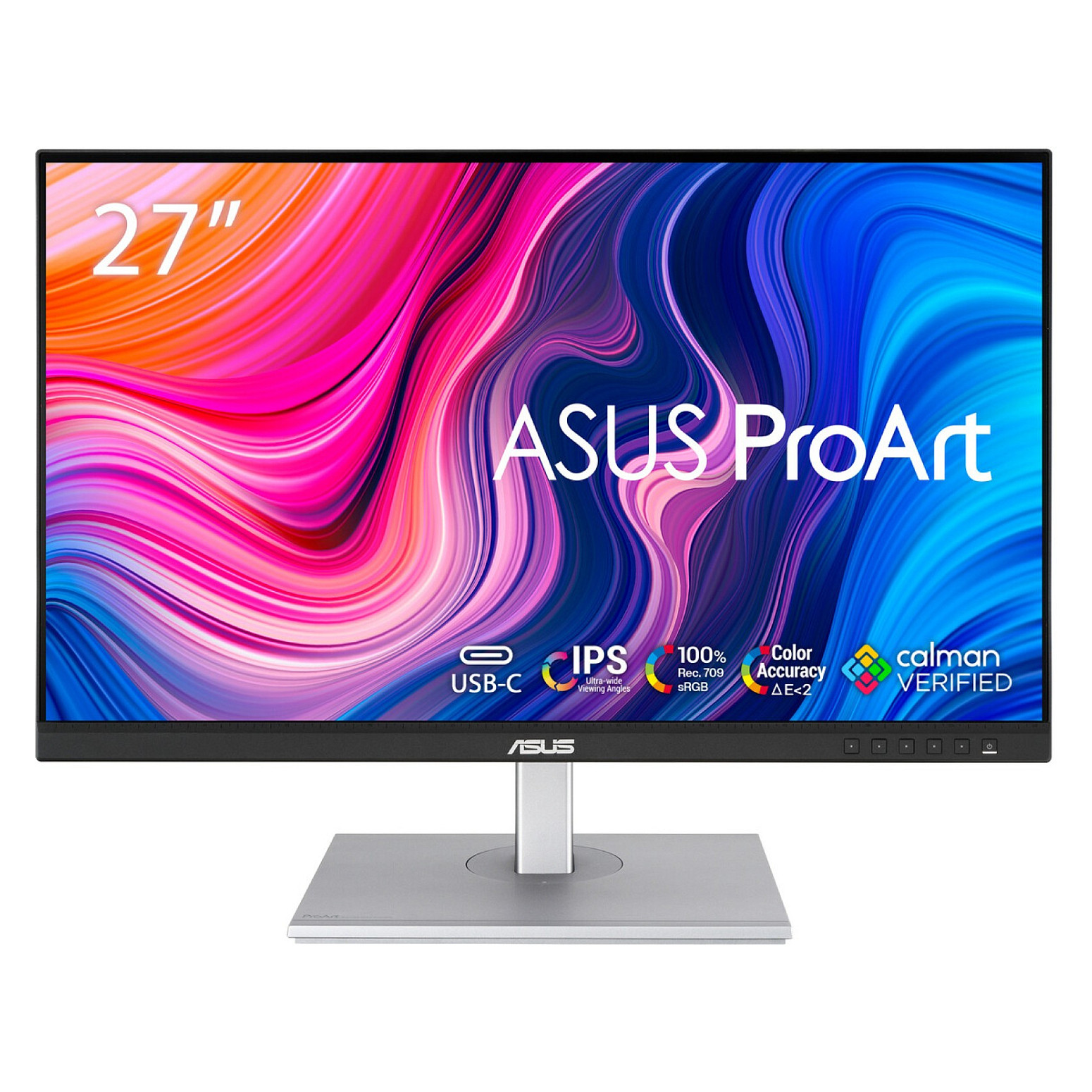 Monitor ASUS ProArt PA278CV / 27" / QHD IPS LCD / 75Hz / 5ms / USB-C+HDMI+DP+USB - Zezë