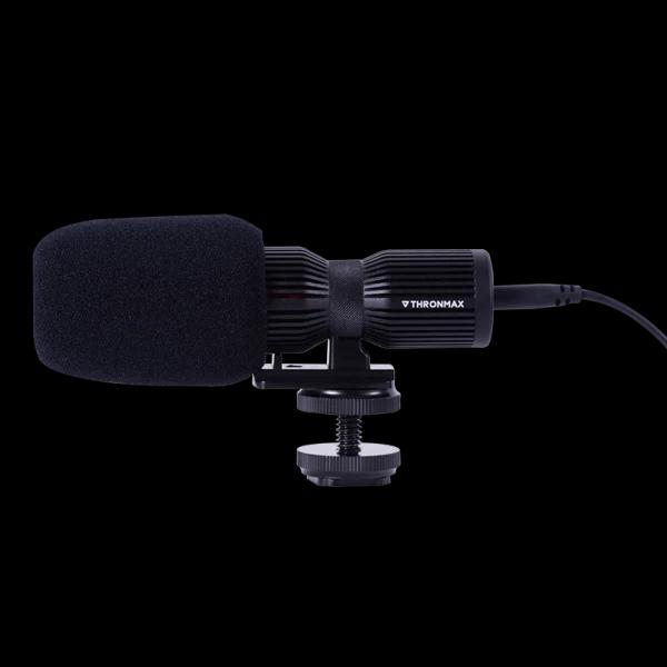 Mikrofon Thronmax C1 StreamMic Kit / Kondensator 6mm / Superkardioid / 3.5mm / Tripod / Mbajtëse Telefoni - Zezë