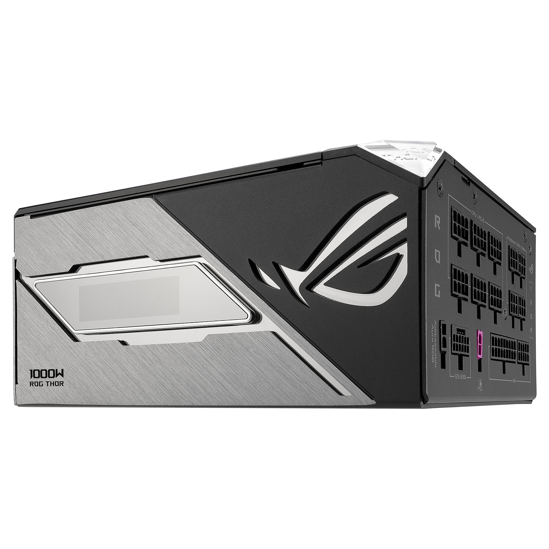 Furnizues Energjie ASUS ROG THOR‑1000P3‑G / 1000W / 80 PLUS Platinum / ATX 3.1 - Zezë - 6
