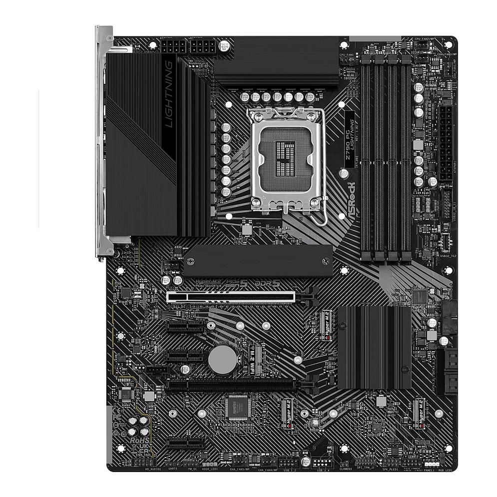 Pllakë Amë ASRock Z790 PG Lightning / Intel LGA1700 / DDR5 / ATX / 2.5GbE LAN - 2