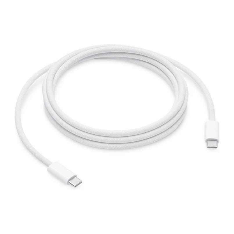 Adapter Apple MU2G3ZM/A USB-C to USB-C Kabllo (2m) – White - 1