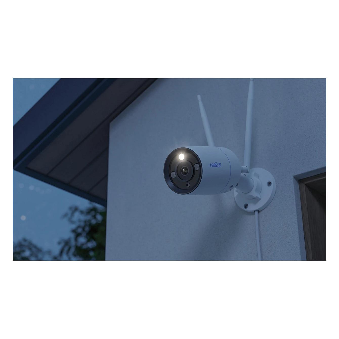Kamerë Sigurie IP CCTV Reolink W330, 4K 8MP, 4 mm, 88.8°, Wi-Fi 6, IR 30 m, IP67 - Bardhë - 1