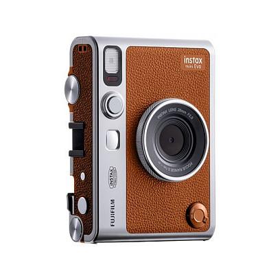 Kamerë Instant Fujifilm instax mini Evo / Hybrid / 28mm F2 / LCD 3" / Bluetooth / 100 Printime - Kafe/Argjend - 3