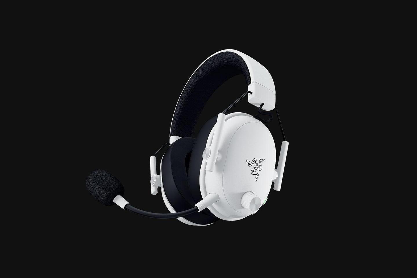 Kufje Gaming Razer BlackShark V3  / Wireless / TriForce Titanium 50mm / THX Spatial Audio - Bardhë - 6