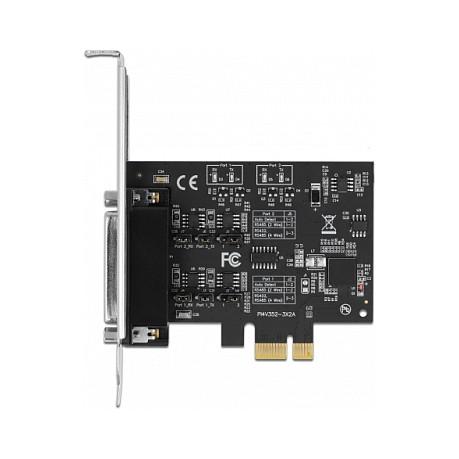 Kartë Zgjerimi PCI Express Delock 90048 / PCIe 2.0 x1 / 2x RS-422/485 DB9 / 1Mbps / Low Profile - 3