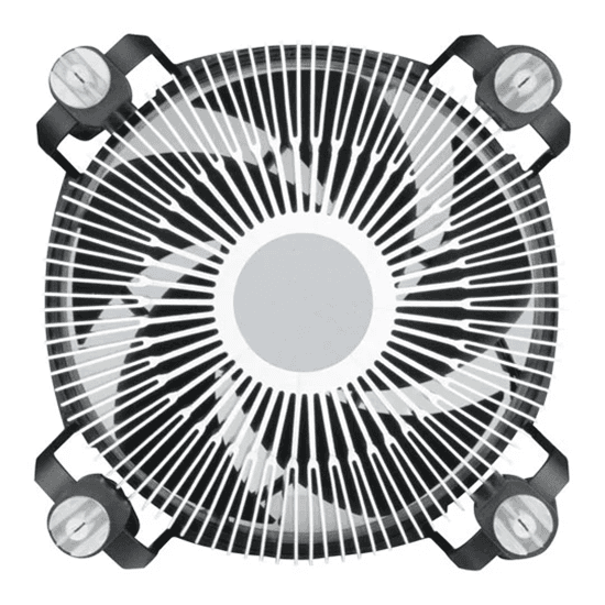 Ftohës për Procesor Arctic Alpine 17 CO / 92mm PWM / 95W TDP / Intel LGA1700-1851 - Zezë - 4