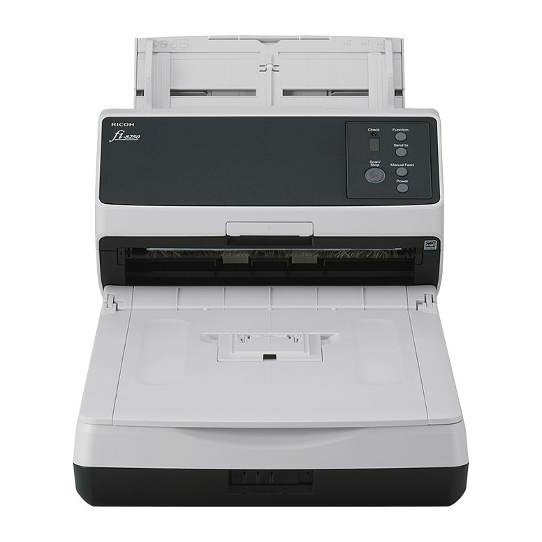 Skaner RICOH fi-8250 A4 Document Scanner with ADF Duplex & Flatbed USB 3.2 LAN - Bardhë - 1