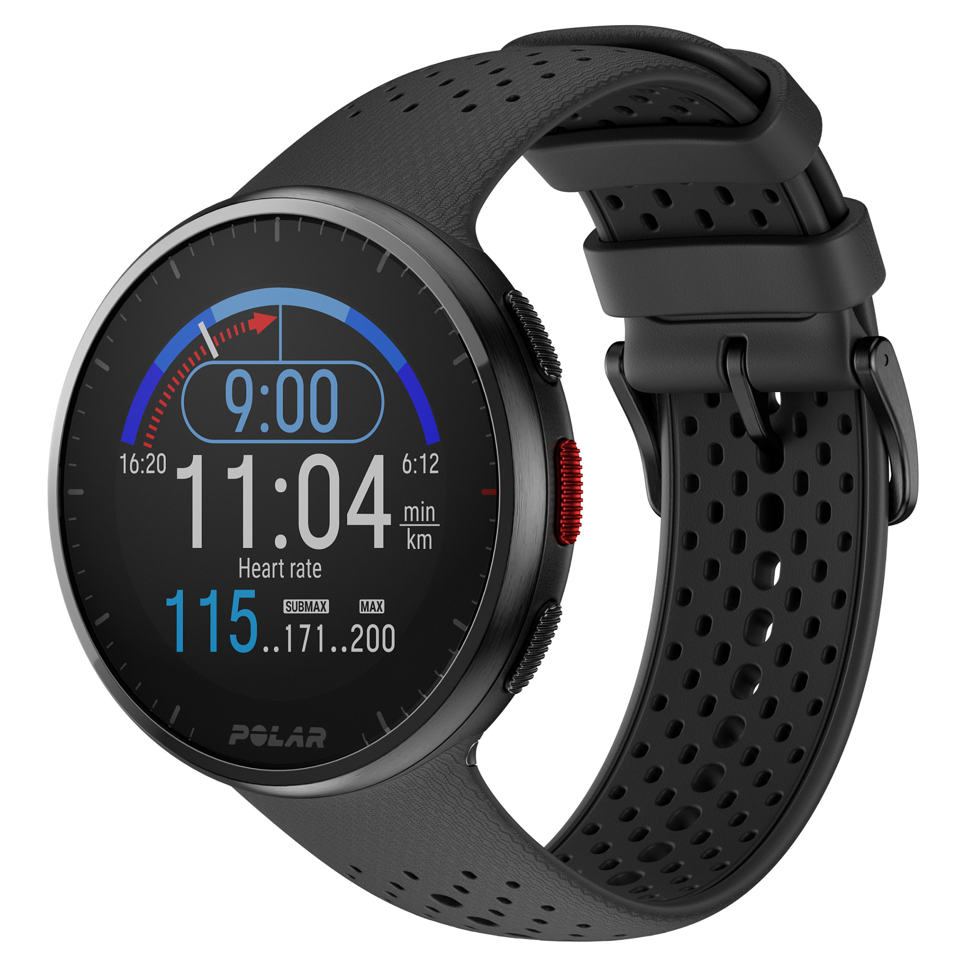 Orë e mençur Polar Pacer PRO S/L -Zezë - 1