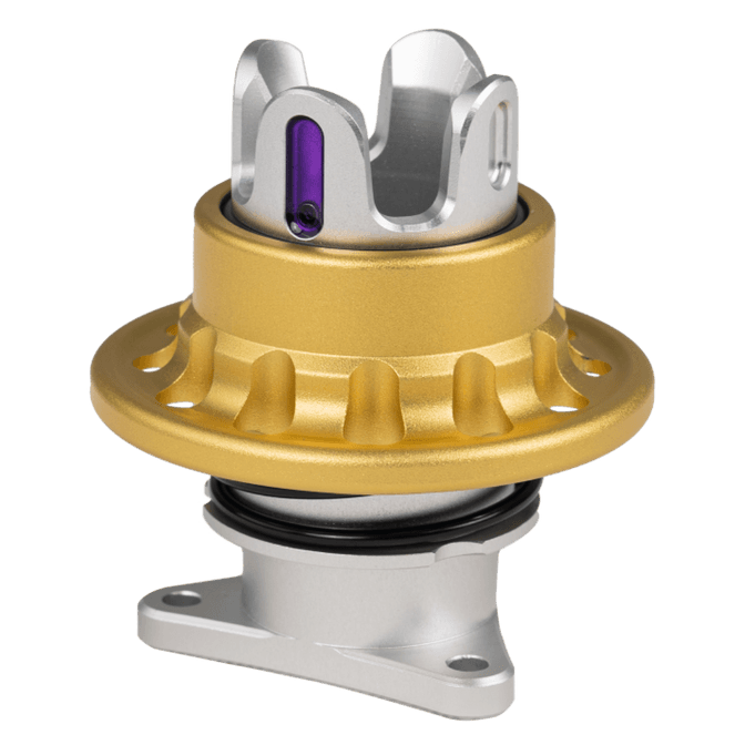 Aksesorë për Timon CONSPIT CDP / Quick Release / Alumini CNC / PCD 50mm - Argjend/Verdhë