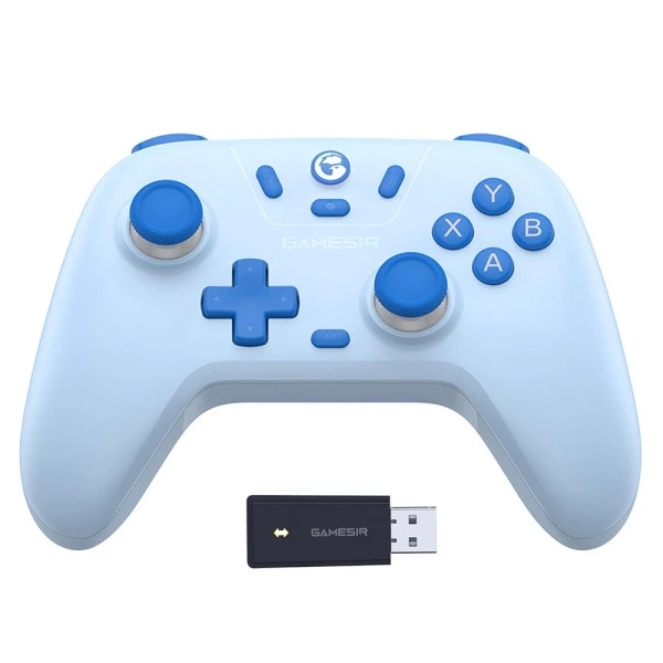 Kontroller për PC / Switch GameSir Nova Lite / Wireless & Wired – Blu - 2