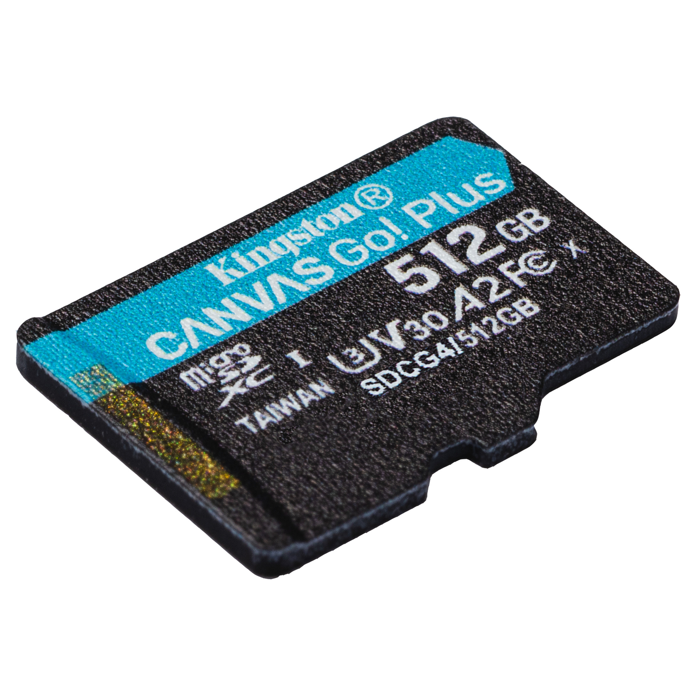 Kartë Memorie SD CARD KINGSTON 512GB microXC Canvas Go Plus Gen4 200MB/s A2 U3 V30 + Adapter - 4