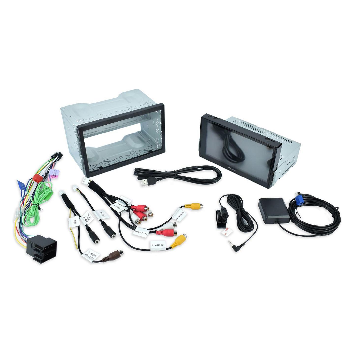 Radio multimedia për veturë Pioneer SPH-DA77DAB, 2 DIN, ekran me prekje 6.8", Apple CarPlay dhe Android Auto pa kabllo, DAB+, Bluetooth, Wi-Fi, 4 × 50 W - Zezë - 4