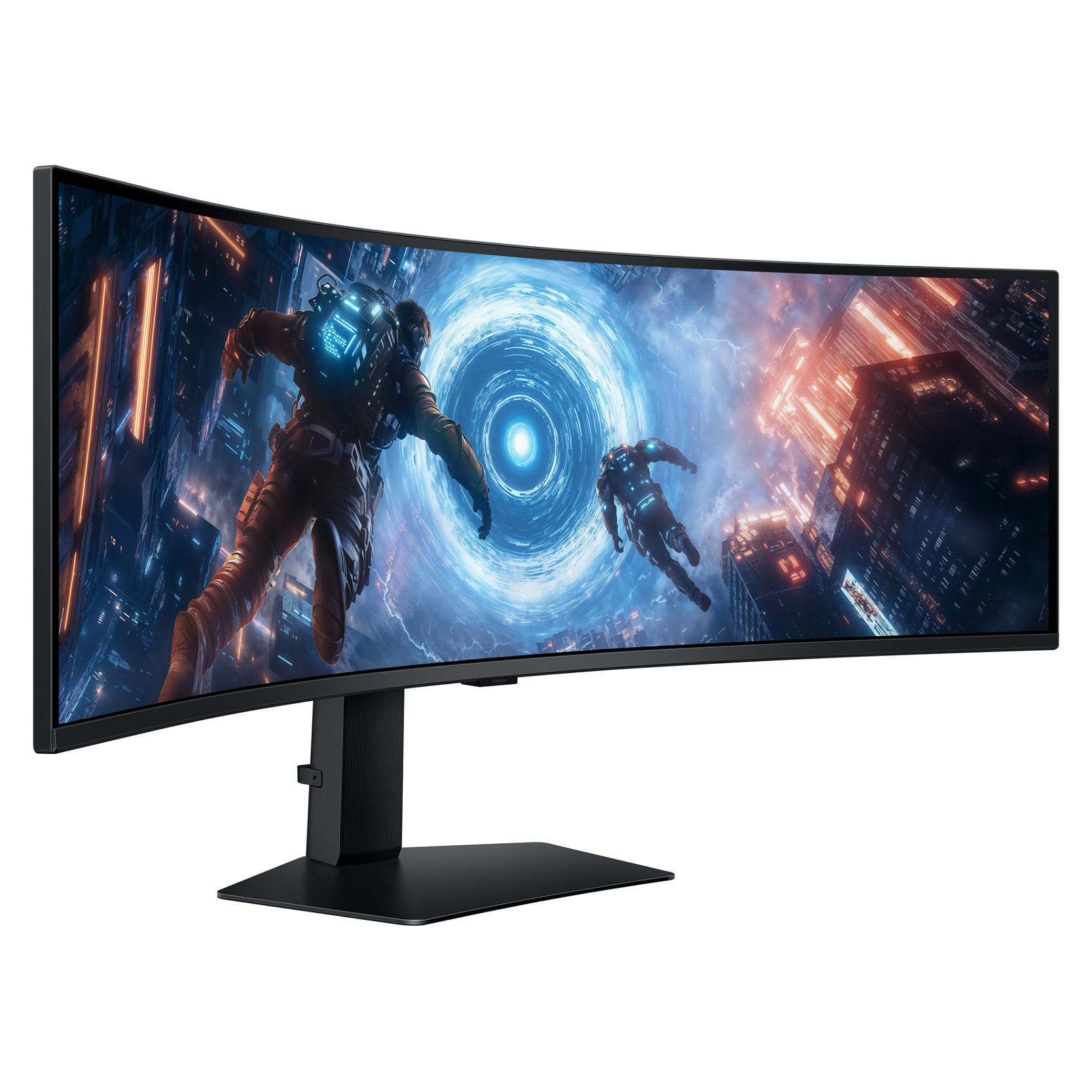 Monitor Gaming Samsung Odyssey G9 S49FG912EU / 49" / Dual QHD VA / LCD / 144 Hz / 1 ms / HDMI+USB+DP - Zezë - 7