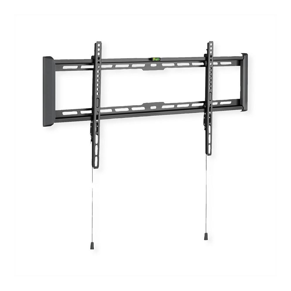 Mbajtëse për TV VALUE 17.99.1224 , 43–90" , deri 75kg , fikse , VESA 200x200–800x400 - Zezë