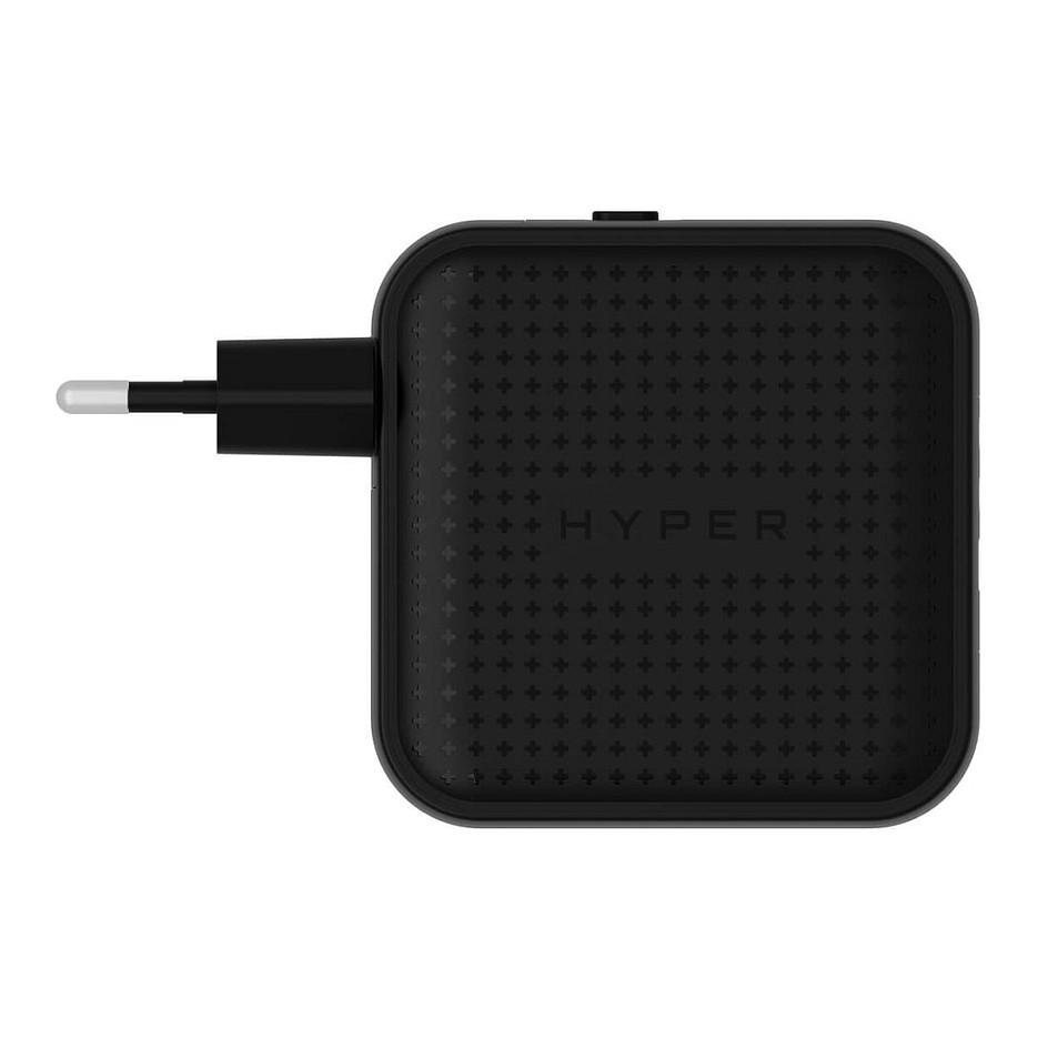 Karikues USB-C Targus HYPER HJ1003BKWWGL, 70W, 2x USB-C, 1x USB-A, GaN, Power Delivery 3.0, PPS - Zezë - 7