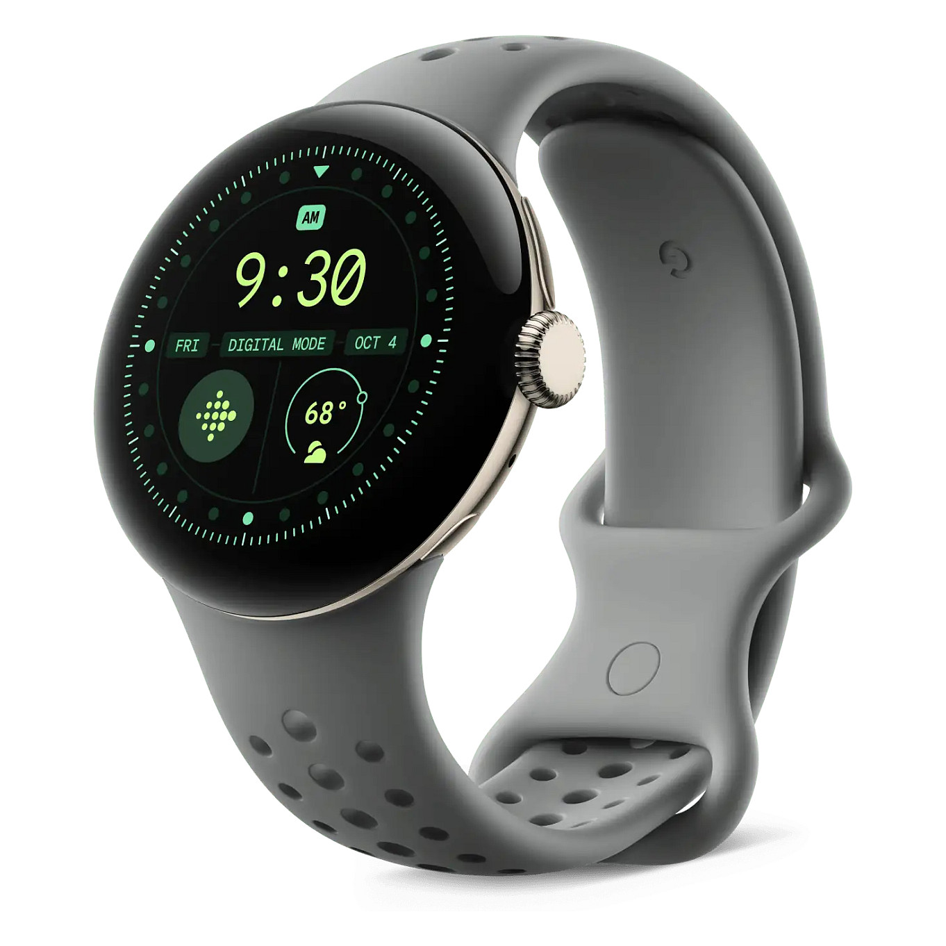 Rripa për ora Google Pixel Watch 3 / Active Sport Band / 45 mm / Small - Gri - 2