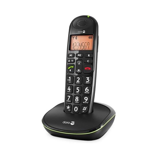 Telefon i Thjeshtë Doro PhoneEasy 100w, DECT, pa kabllo - Bardhë