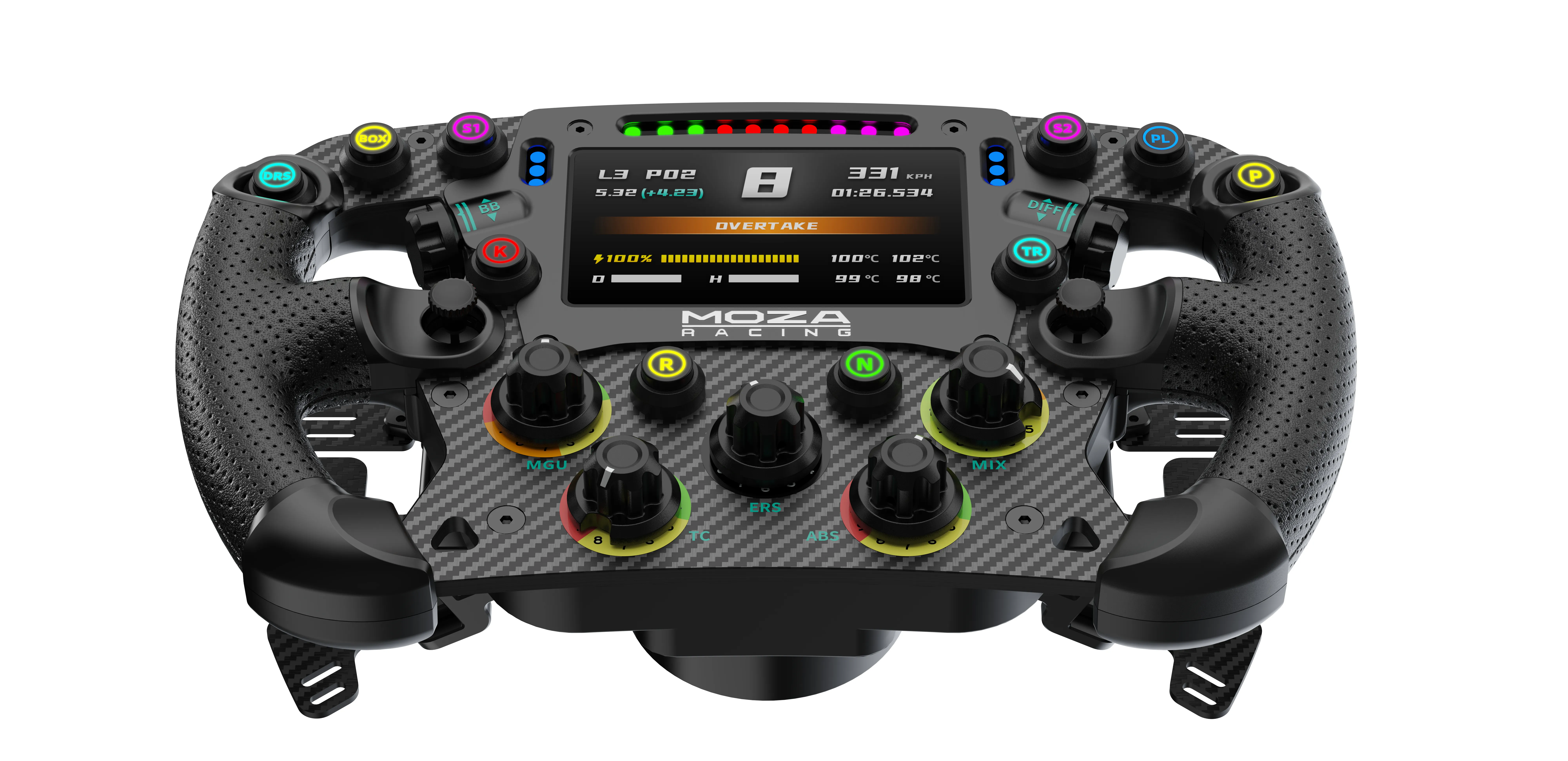 Kontroller Moza Racing FSR2 Formula Wheel - Zezë - 2