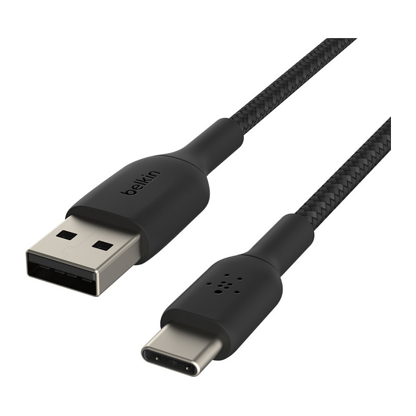 Kabllo USB Belkin BoostCharge / USB-A në USB-C / 1m - Zezë