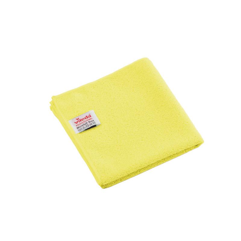 Leckë Pastrimi Vileda Professional MicroTuff Base / Lecka Mikrofibre / 36 × 36 cm / 5 Copë / 95°C - Verdhë