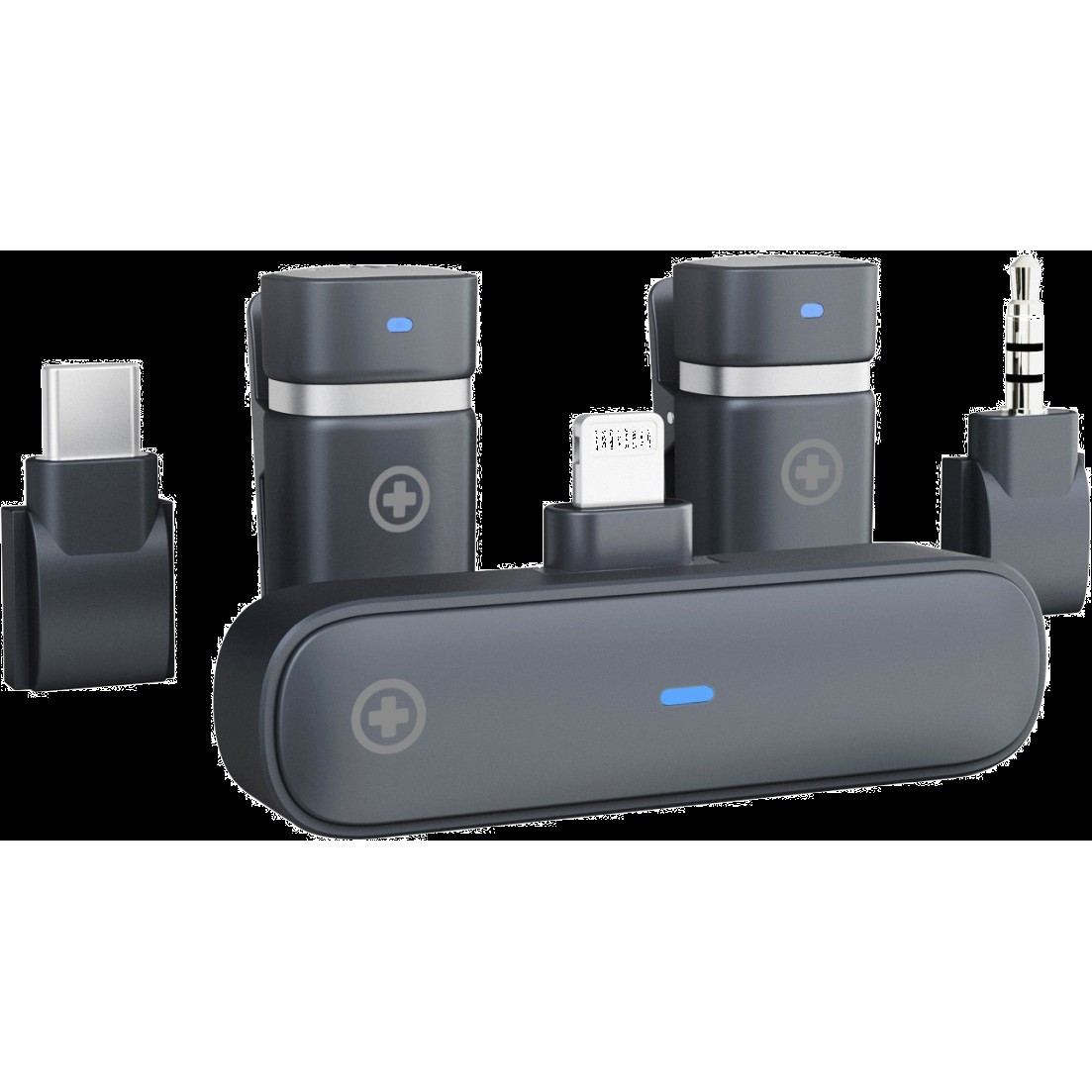 Mikrofon Plusonic Wireless Mikrofone Kit PS-TDS9 USB Type C/Lightning/3.5mm Klinke WiFi-Micro / *ALLTRAVEL* - 3