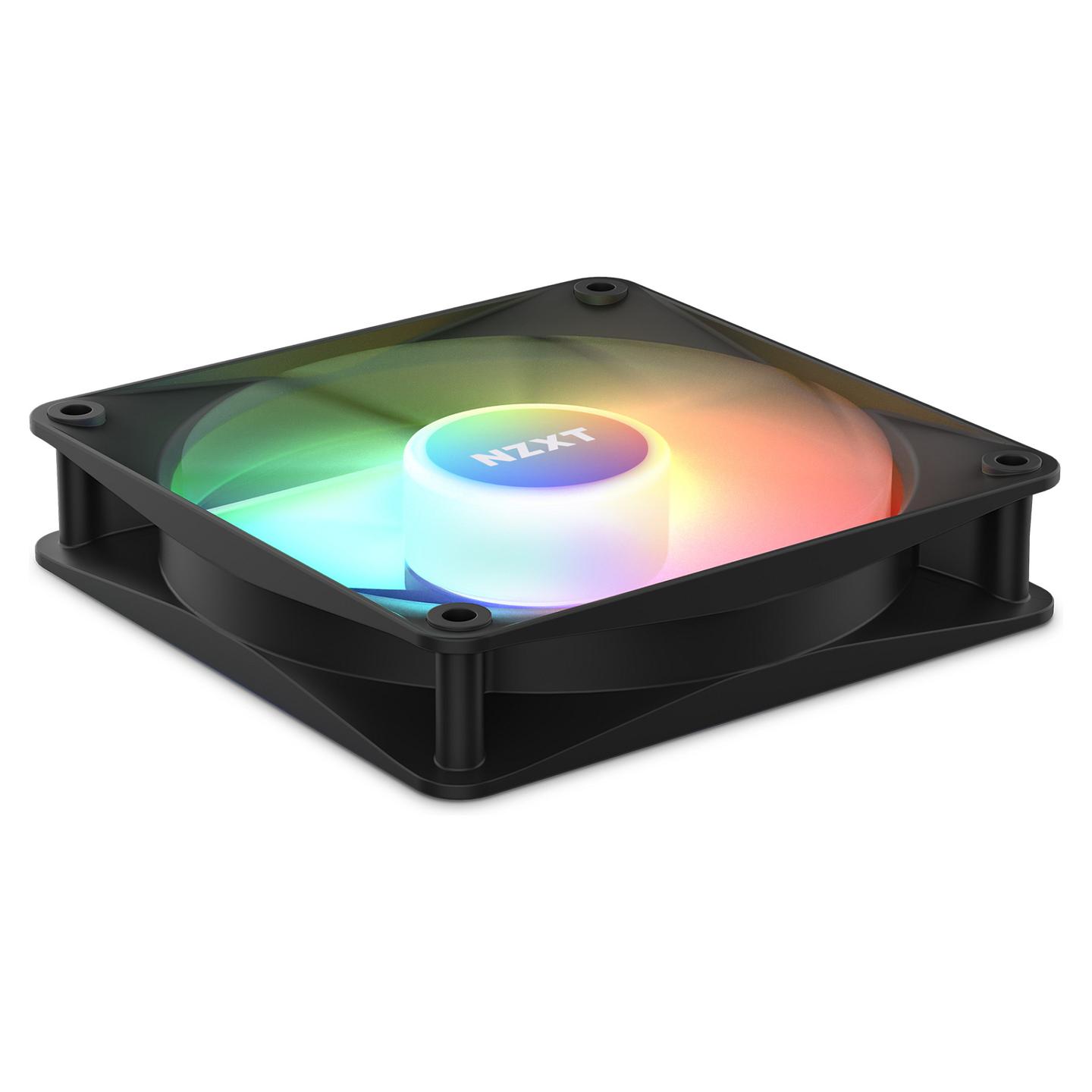 Ftohës për Kasë NZXT F120 RGB Core, 120mm, PWM, Single - Zezë - 4