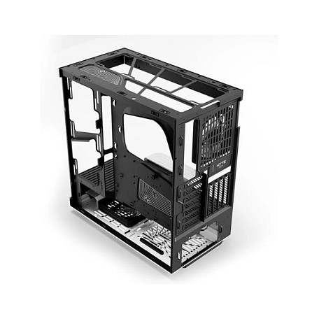Kasë PC HYTE Y40 / Mid Tower / ATX / Dual Chamber / Tempered Glass - Bardhë - 7