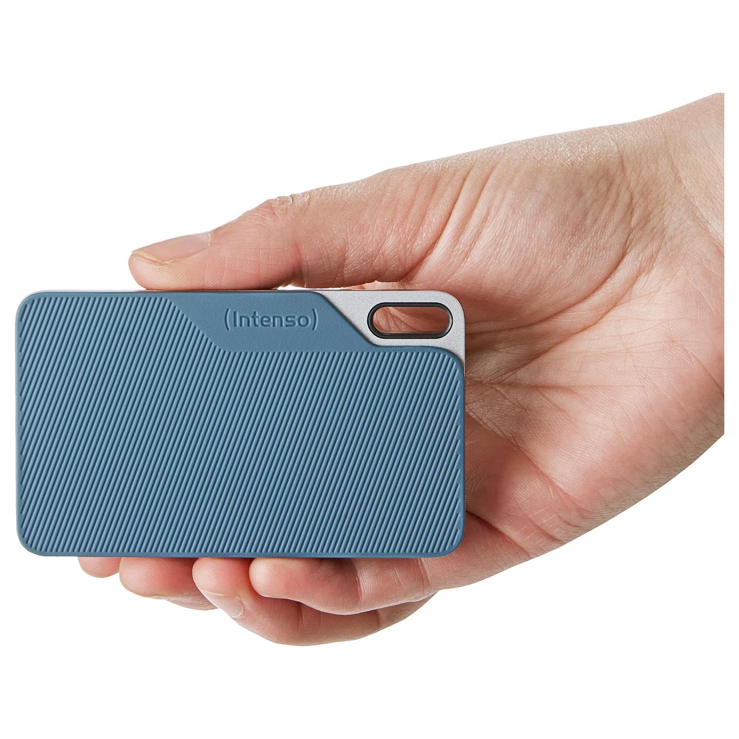 SSD e Jashtme Intenso TX100 / 2TB / USB-C 3.2 Gen 1 – Gri/Blu - 4