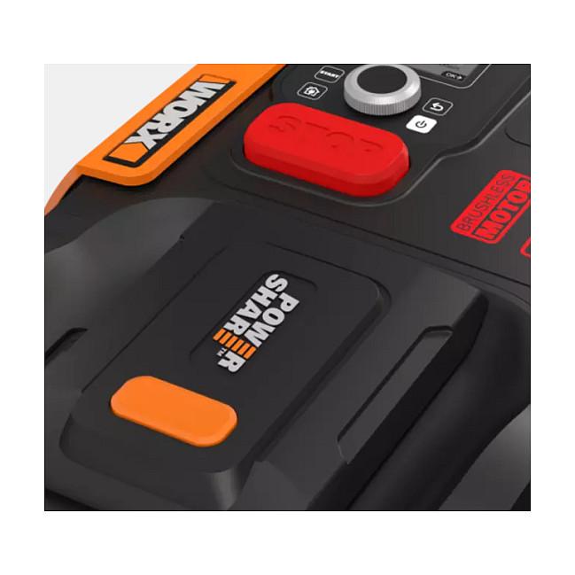 Kositëse Robotike WORX Landroid M500 Plus WR165E, deri në 500m², 18cm, 30–60mm, 20V, 2Ah - Zezë/Portokalli - 6