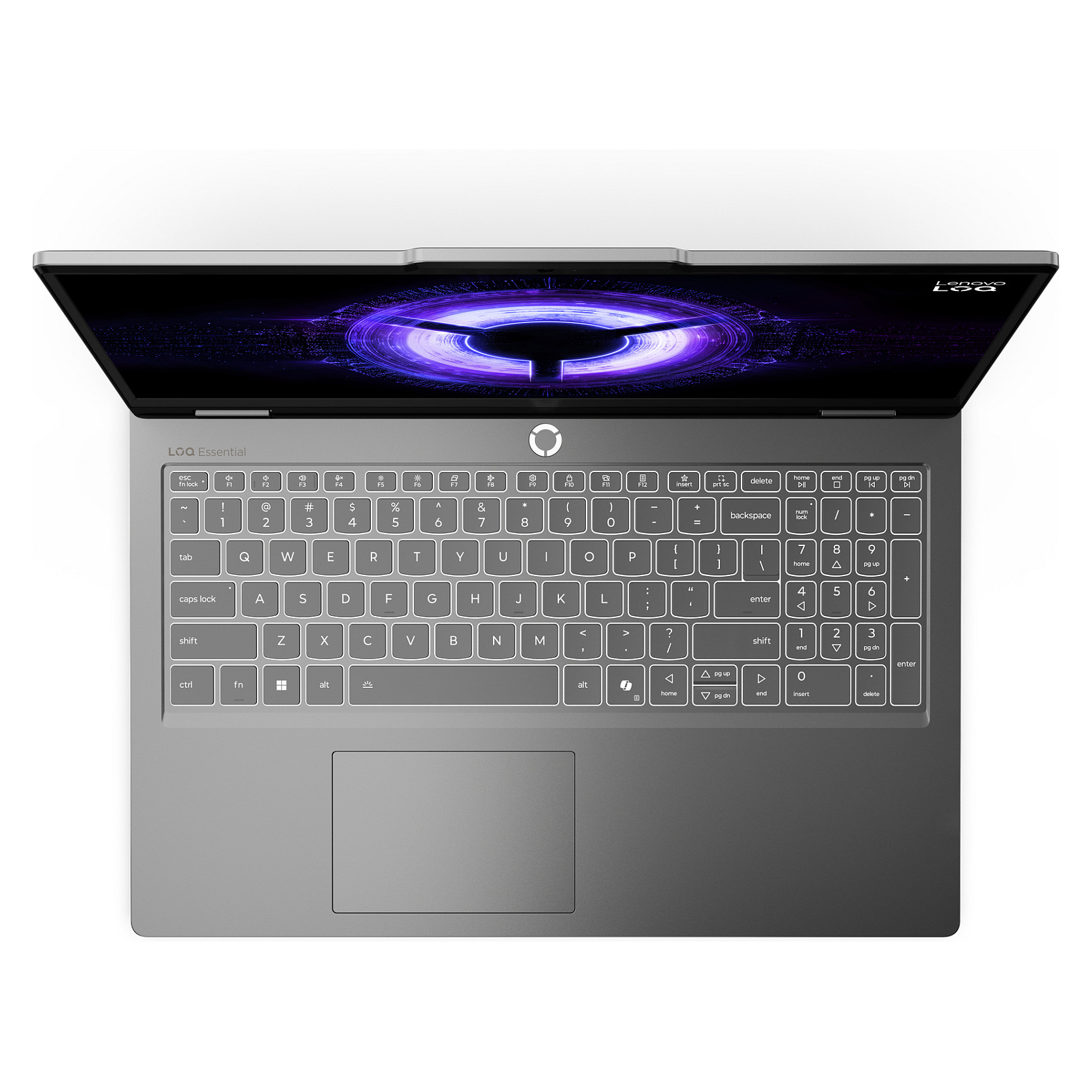 Laptop Gaming Lenovo LOQ Essential /  i5 13450HX / 16GB DDR5 / 512GB / 15.6" Full HD IPS 144Hz / RTX 5050 8GB / DE - Gri - 10