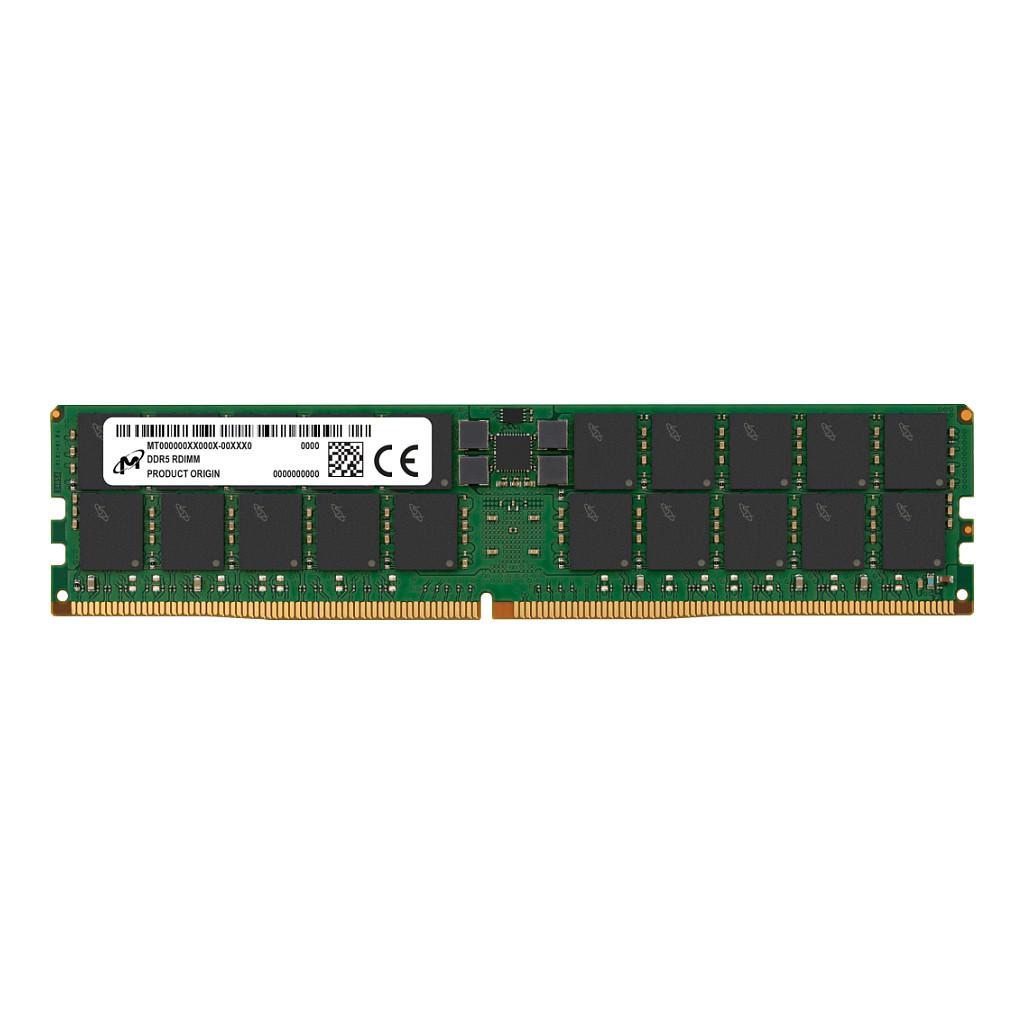 RAM Memorie Micron, 128GB, DDR5, 5600MT/s, RDIMM, Registered ECC, CL46, 1.1V