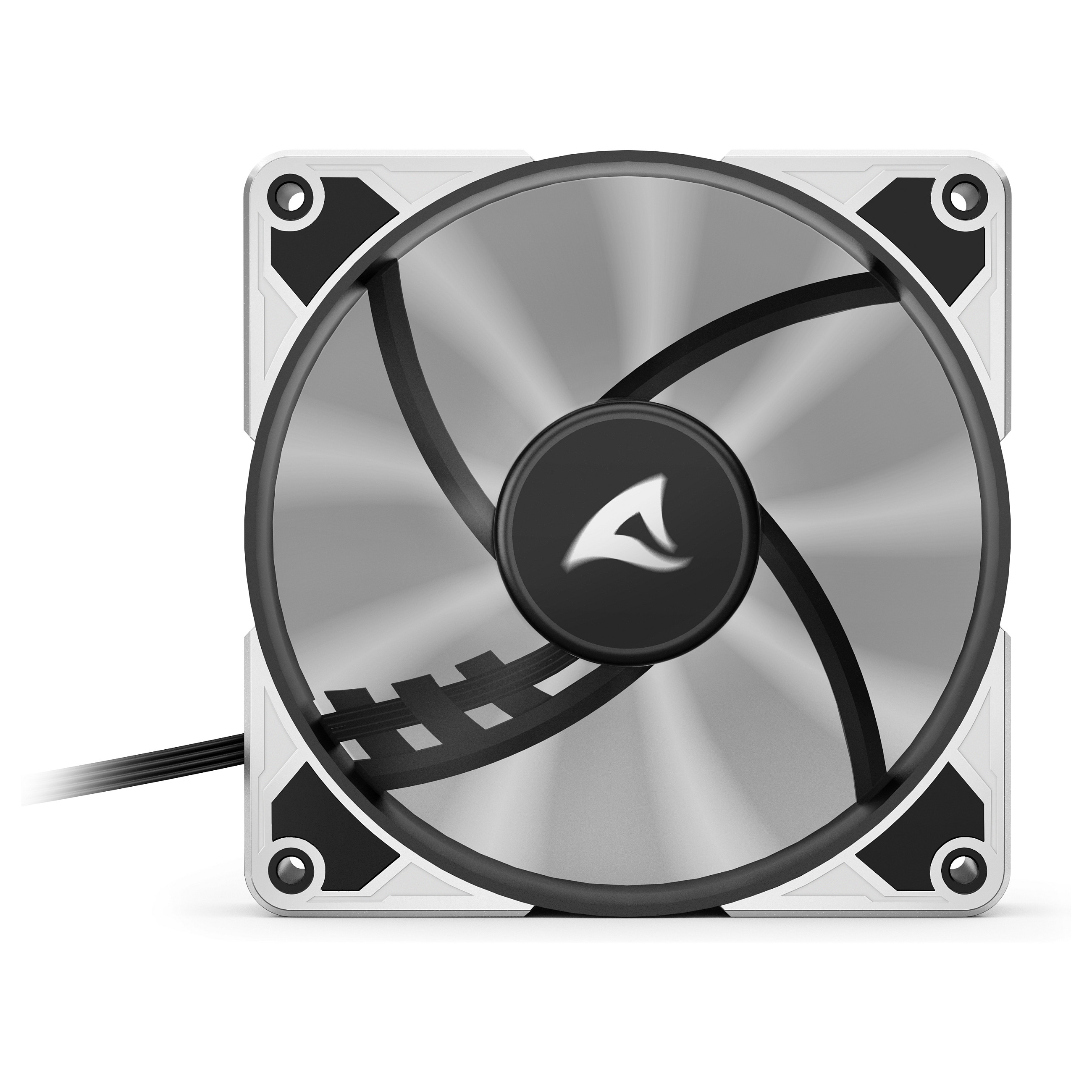 Ftohës për Kasë 120mm Sharkoon SilentStorm BW120 PWM Fan - Zezë - 5