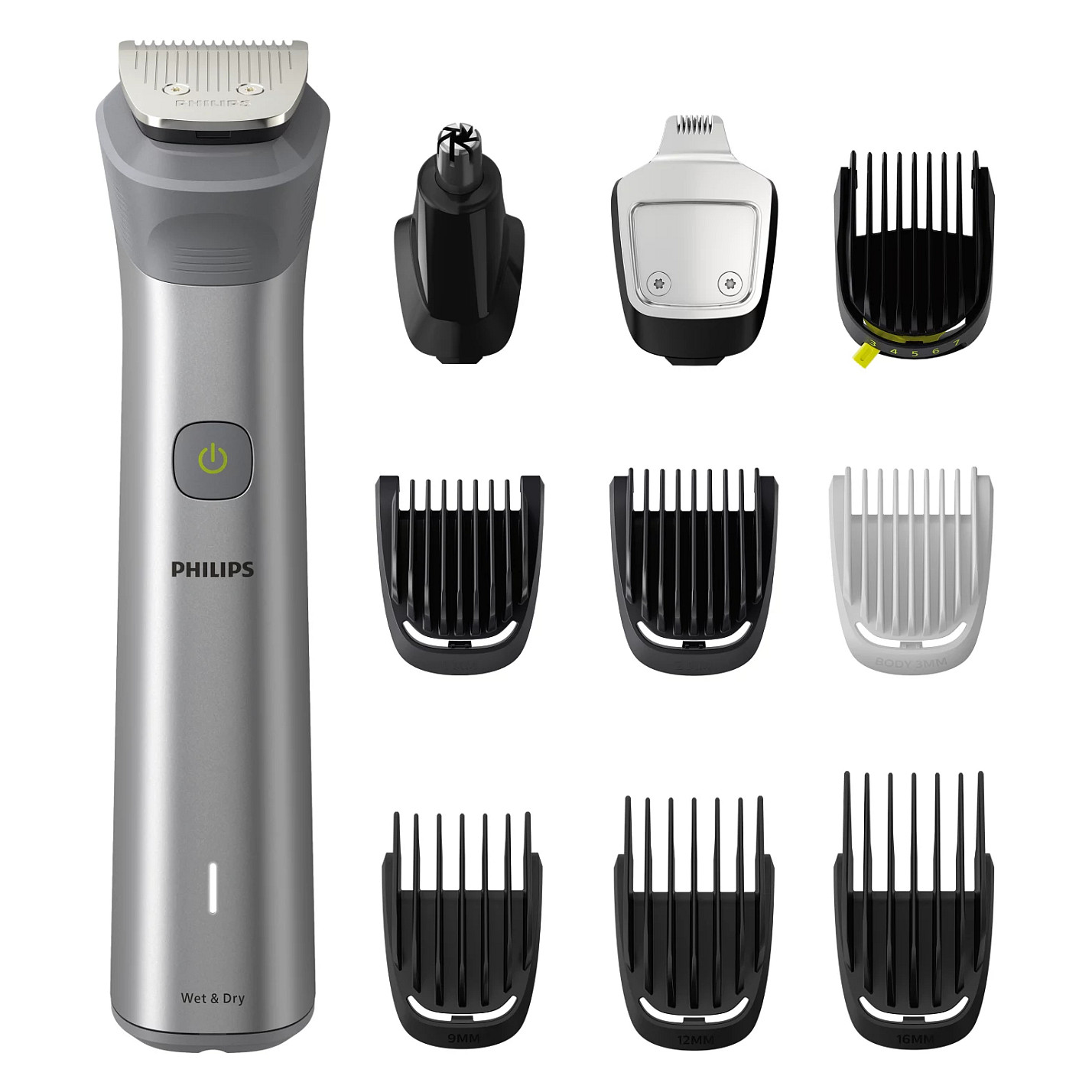 Makinë e rrojës Philips Series 5000 MG5920/15 / All-in-One 10-in-1 / BeardSense / 0.5–16mm / 120min / Wet & Dry – Gri