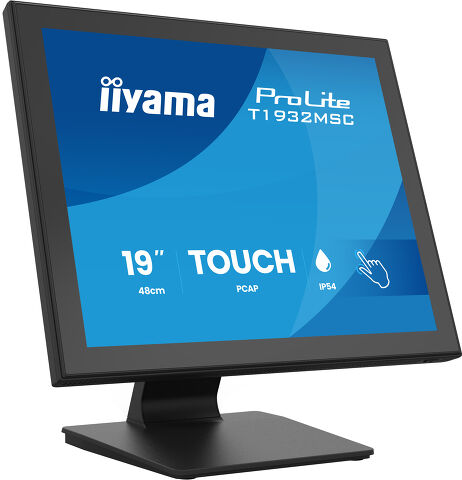 Monitor iiyama ProLite T1932MSC-B2S / 19" / SXGA IPS / 75Hz / 14ms / HDMI+DisplayPort+VGA - Zezë - 2