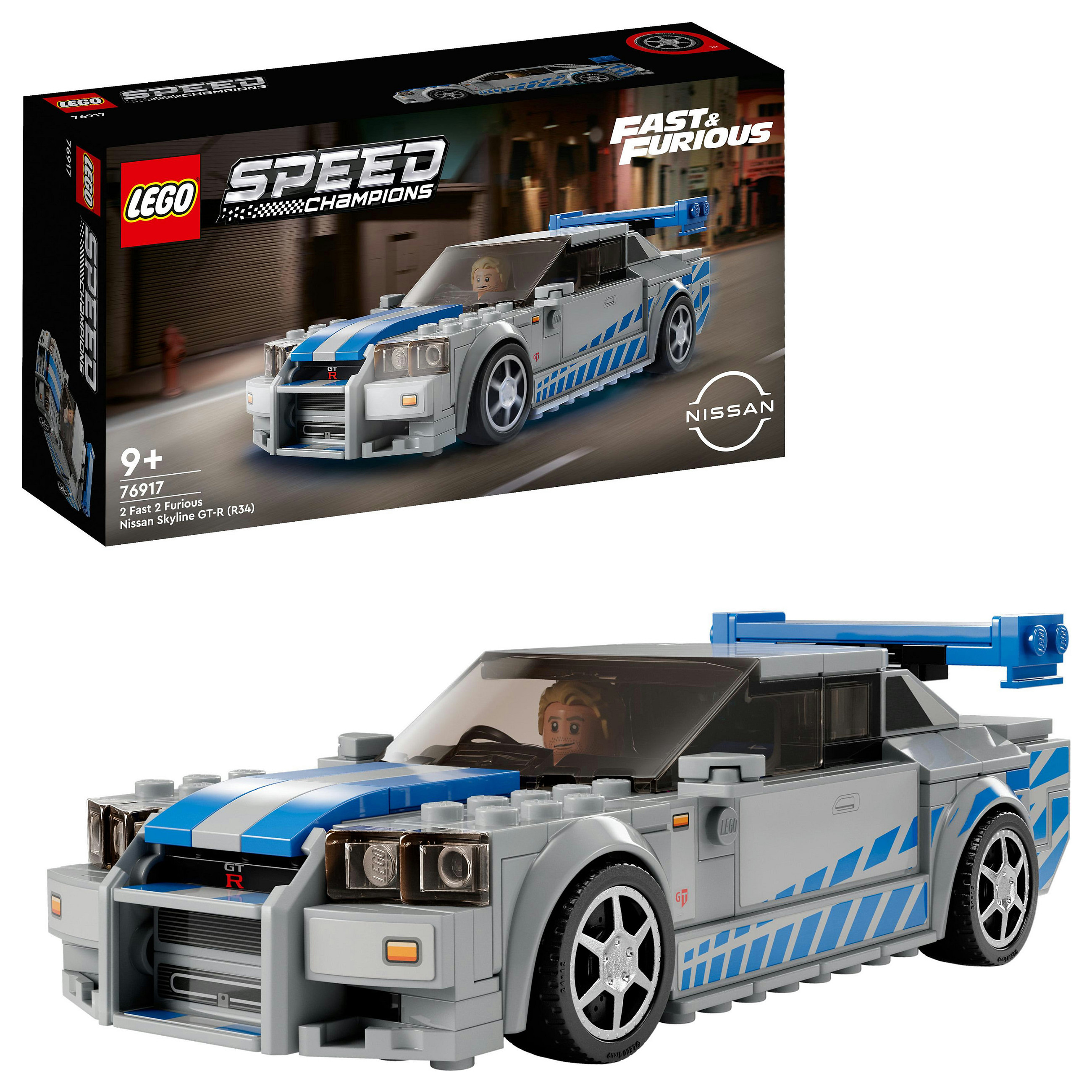 LEGO Speed Champions 2 Fast 2 Furious Nissan Skyline GT-R No. 76917 - 11