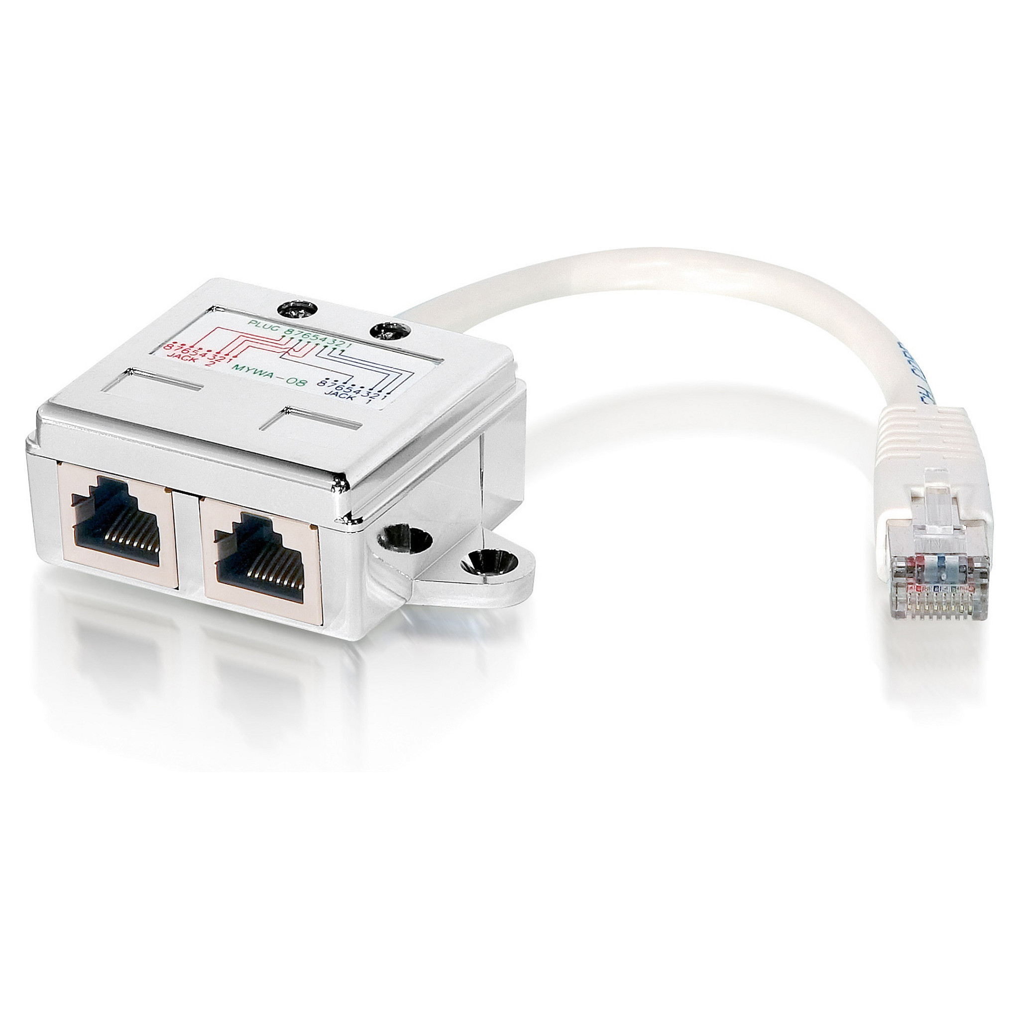 Splitter RJ45 Equip – 2× Port RJ45