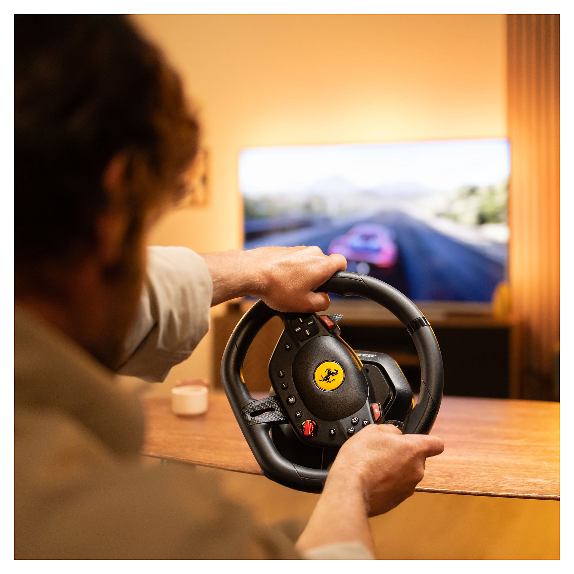 Kontroller Timon & Pedale Thrustmaster T98-P Ferrari 296 GTB - Zezë - 10