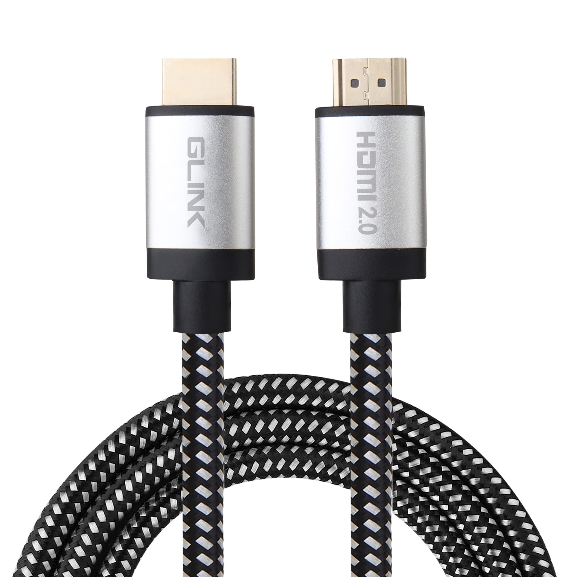 Kabllo HDMI 2.0 4K Glink GL-201 3M / e zezë