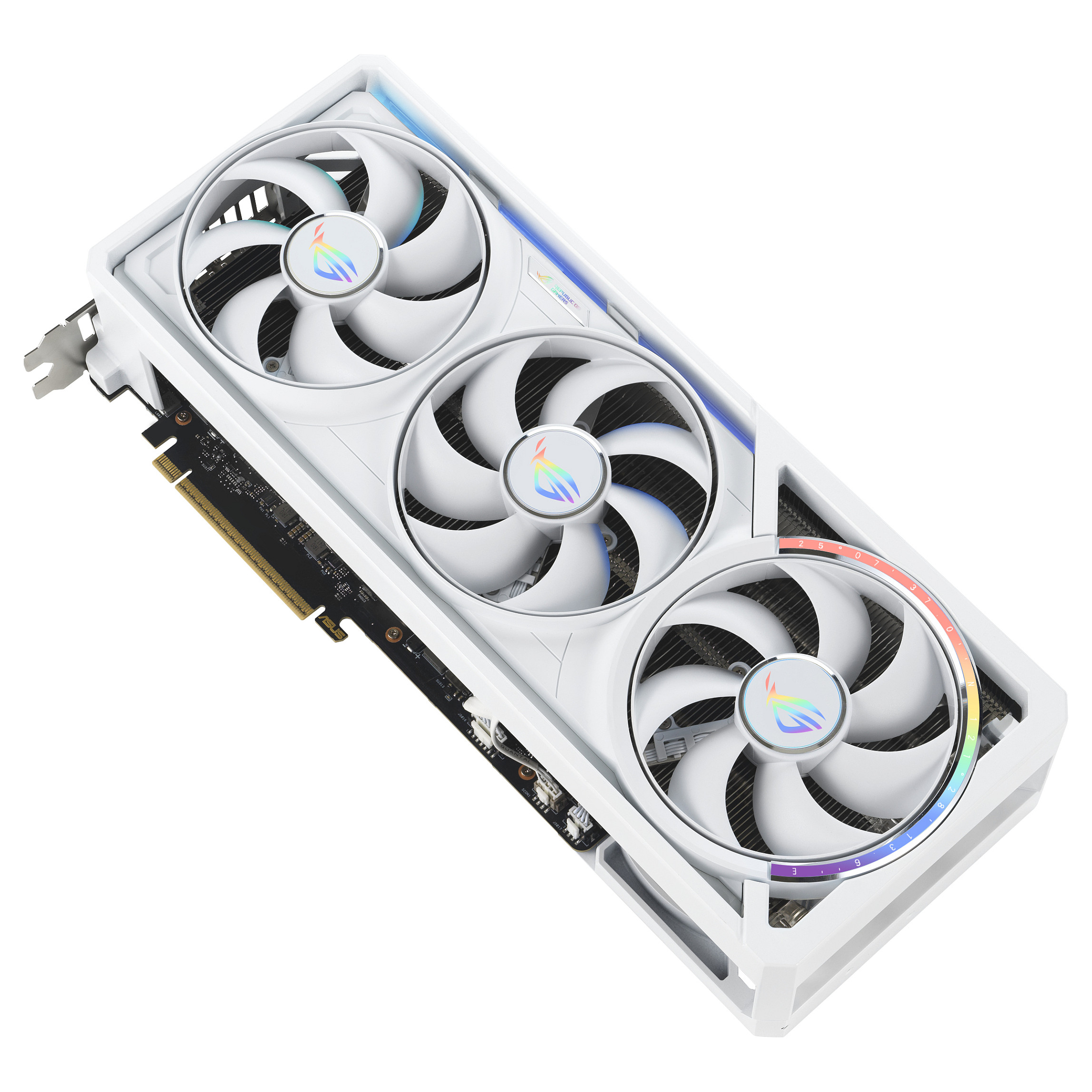 Kartë Grafike NVIDIA ASUS ROG Astral GeForce RTX 5080 OC White Edition / 16GB GDDR7 / PCIe 5.0 / 4 Fan – Bardhë - 11