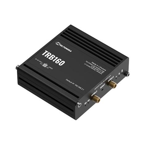 Modem Teltonika TRB160, 4G LTE Cat 6, 3G, Gigabit Ethernet, USB Type-C - Zezë - 2