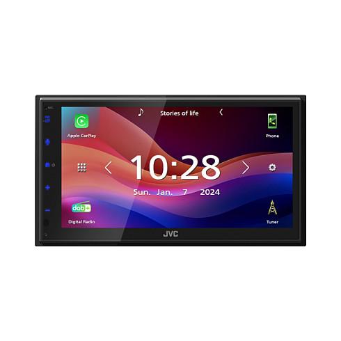 Radio për veturë JVC KW-M595DBT, Ekran me prekje 6,8", Bluetooth, Wi-Fi, DAB+