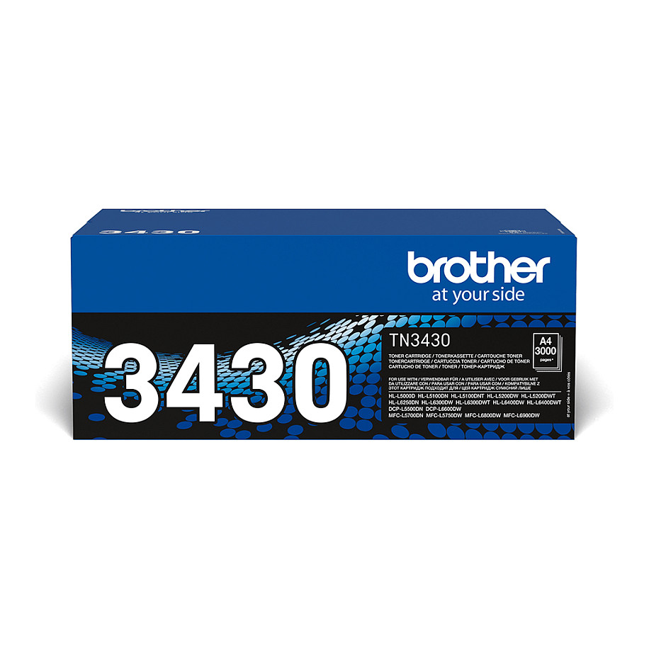 Toner Brother Original Cartridge TN-3430 / Up to 3,000 Pages (ISO/IEC 19752) - Zezë - 1