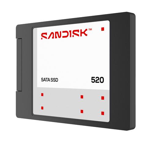 SSD e Brendshëm SanDisk 520, 500GB, SATA III, 2.5", Lexim deri 560 MB/s, Shkrim deri 510 MB/s
