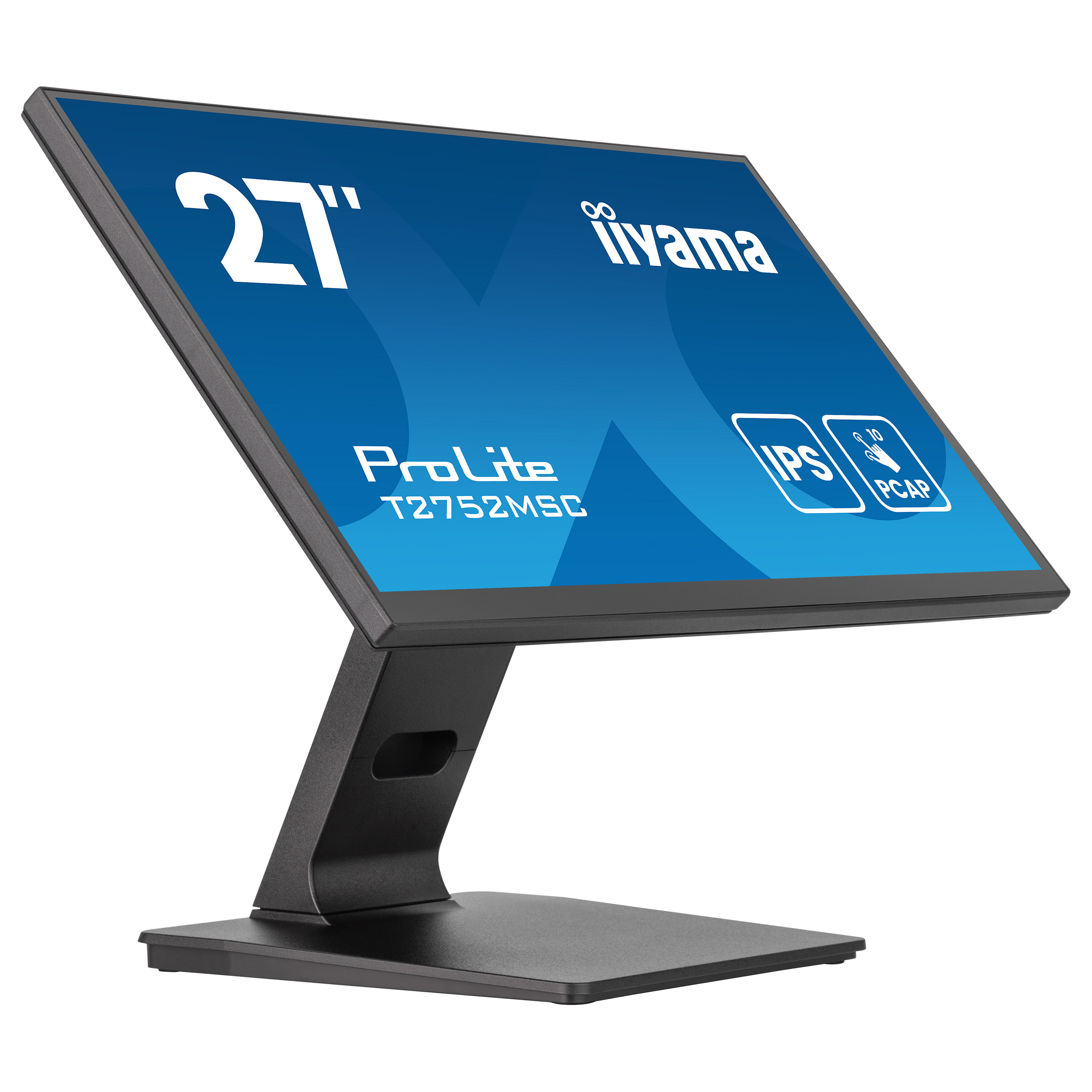 Monitor IIYAMA T2752MSC-B1AG / 27″ / Full HD IPS LED Touch / 100Hz / 5ms / USB + HDMI + DP - Zezë - 1
