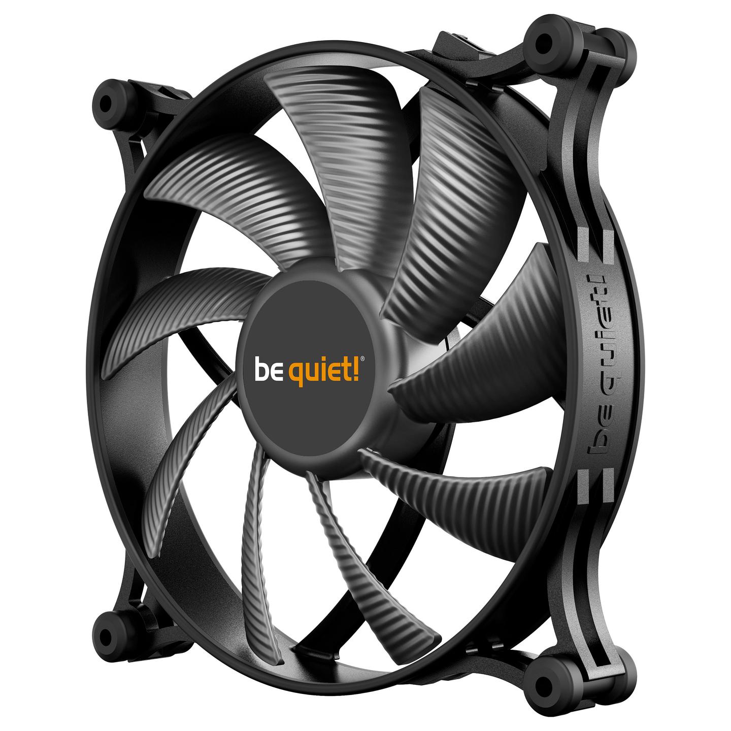 Ftohës për Kasë be quiet! Shadow Wings 2 / 140mm / 900 RPM / PWM – Zezë - 2