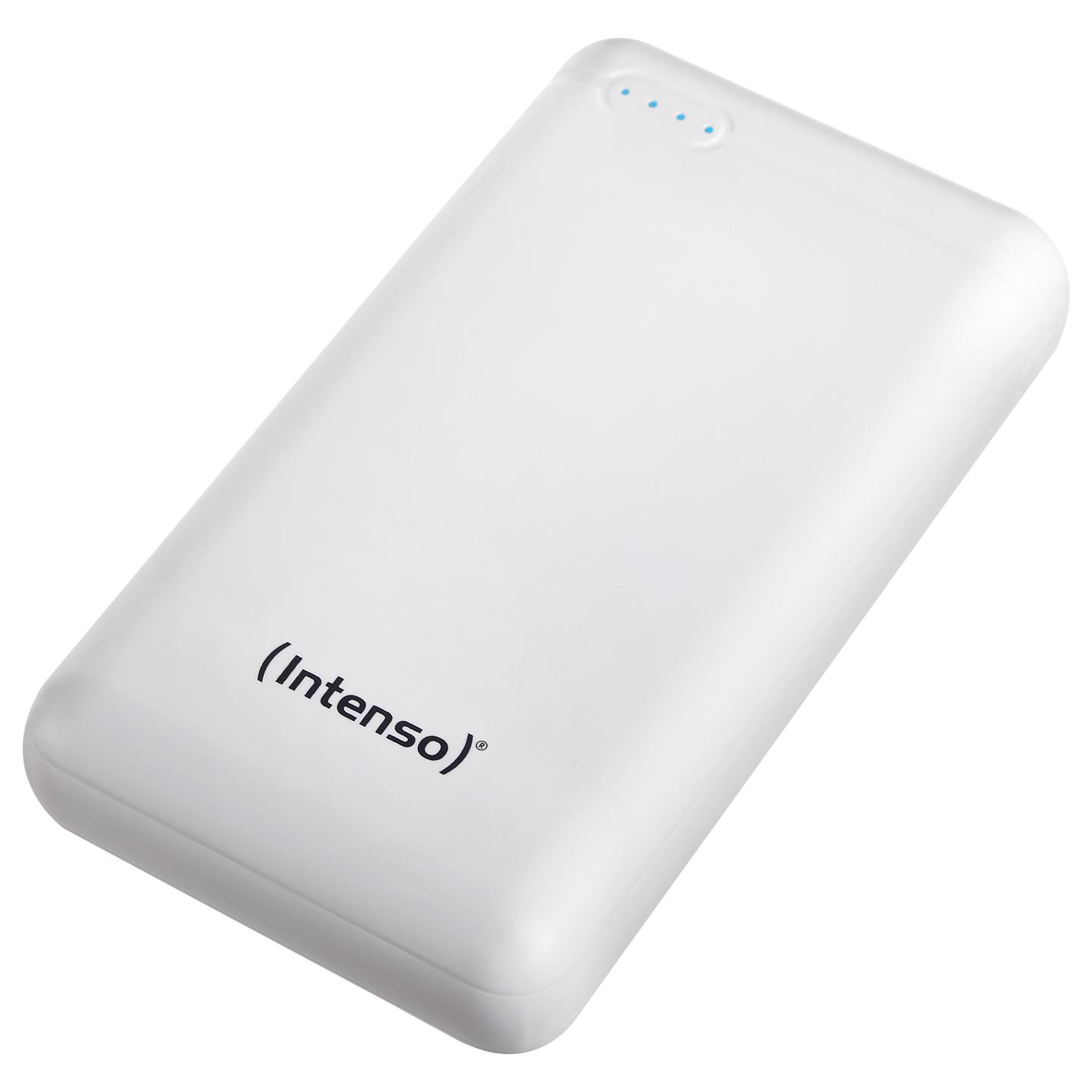 Powerbank Intenso XS20000, 20000mAh, USB-A, USB-C, Micro-USB - Bardhë - 2